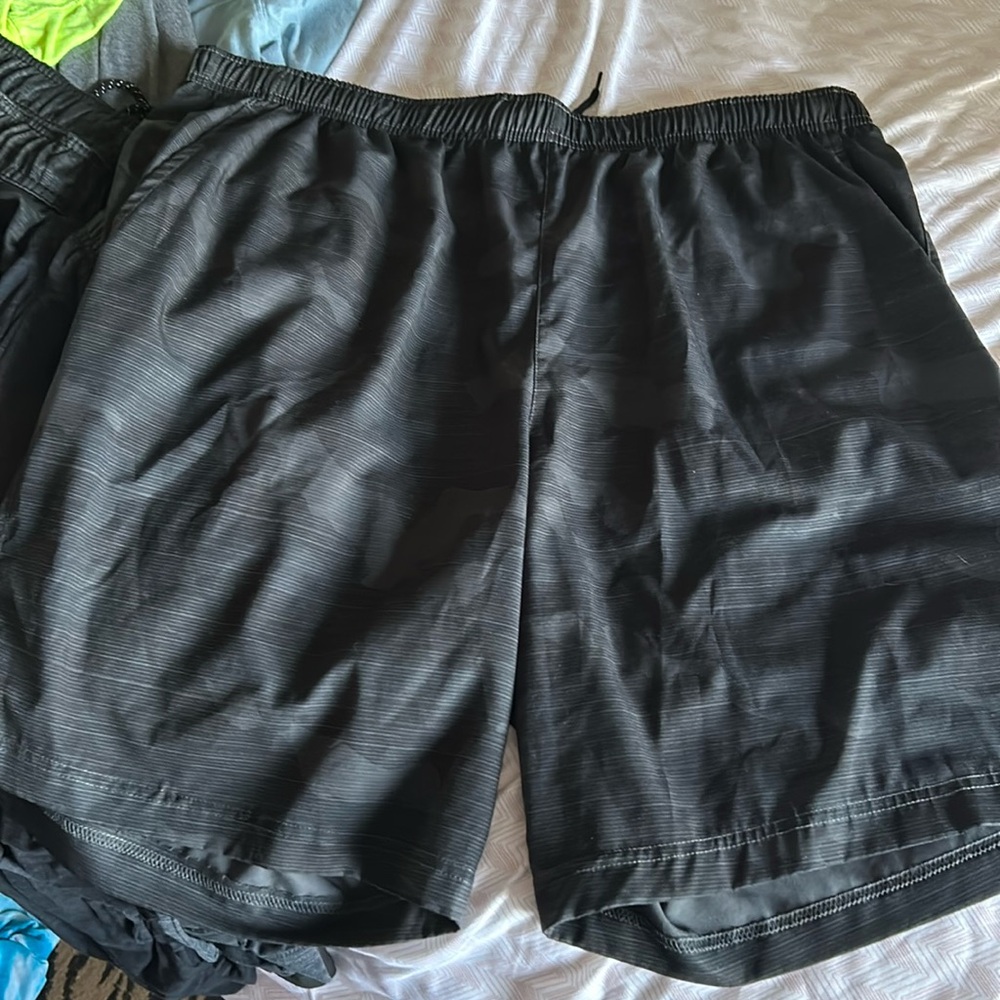 RBX Black Camo Athletic Shorts - XL